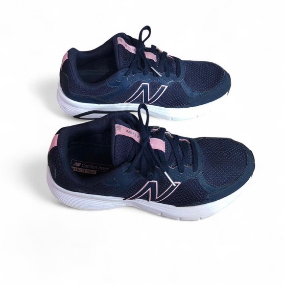 New Balance 460v3 Women’s Dark Blue and Light Pink Athletic Shoes Size 9 - Picture 3 of 9